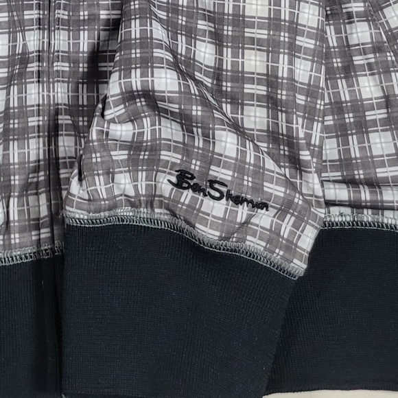 Ben Sherman Plaid Bomber Jacket (L) - Picture 4 of 4